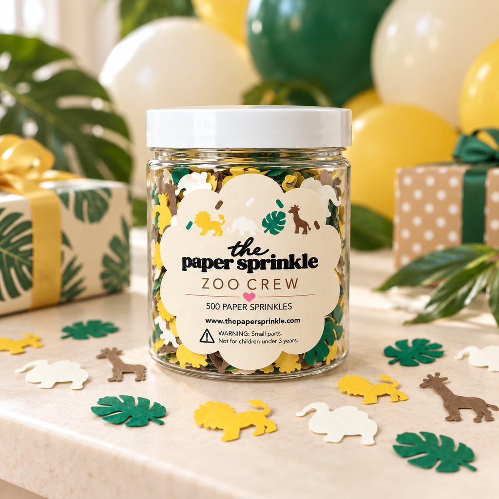 Zoo Crew Sprinkle Jar