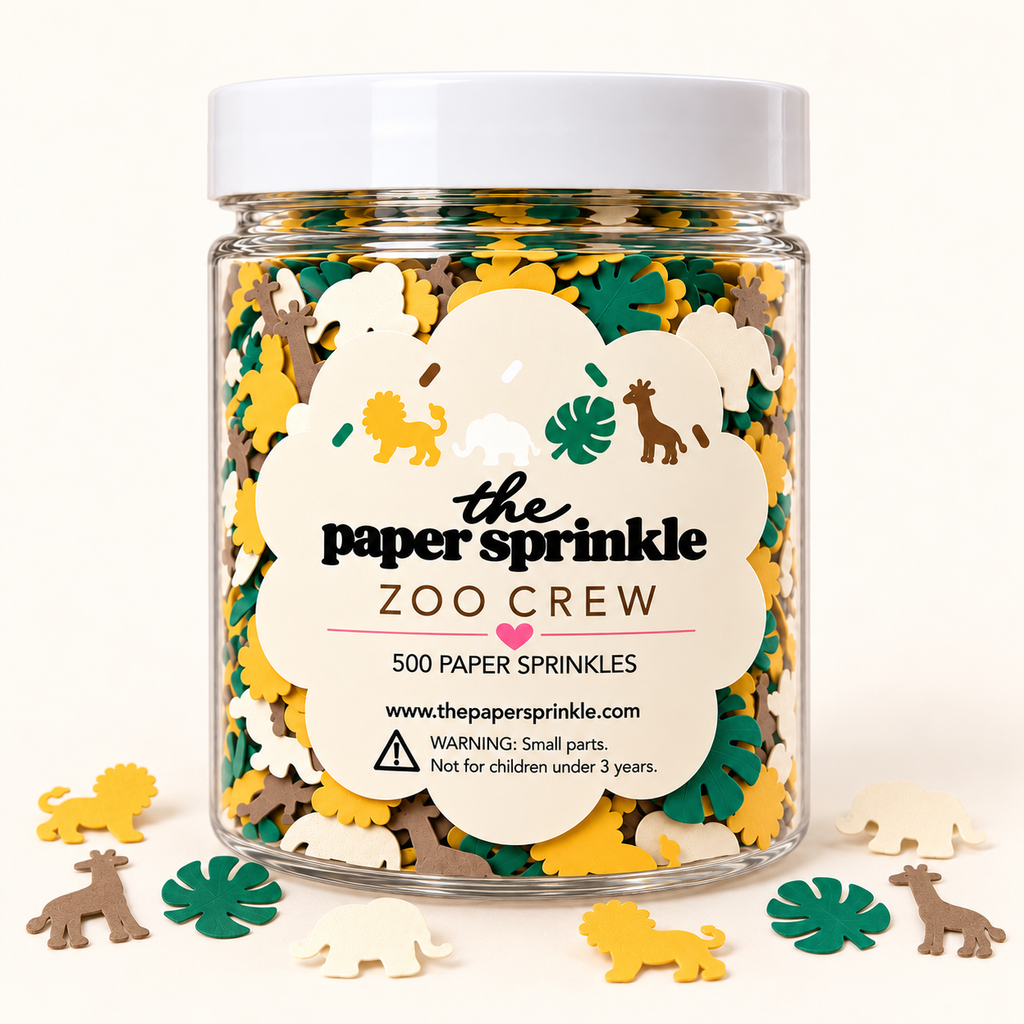Zoo Crew Sprinkle Jar